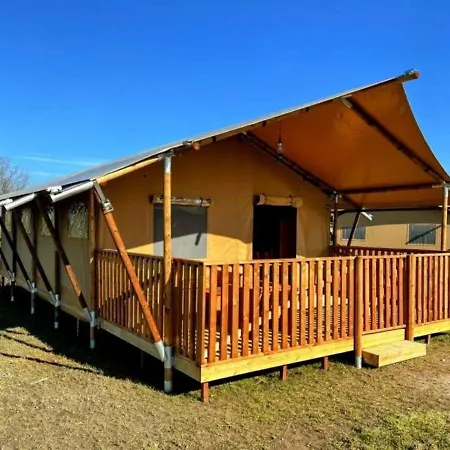 Glamping Tent With Kitchen And Bathroom, On A On The Ijsselmeer